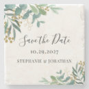 Search for coaster save the dates Watercolor