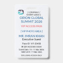 Search for vip passes id badges Employee