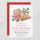 Search for open house seasonal invitations Poinsettia