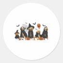Search for golden retriever dog stickers Trick or treat