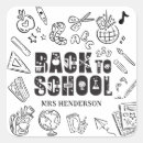 Search for black backed stickers Teacher