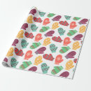 Search for mittens wrapping paper Colourful