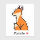Search for orange fox stickers Animal