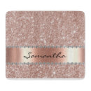 Search for glitter chopping boards Rose gold