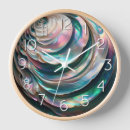 Search for mother of pearl clocks Elegant