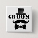 Search for mustache white badges Black and white