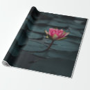 Search for lotus flower wrapping paper Nature