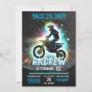 Search for dirtbike birthday invitations For kids
