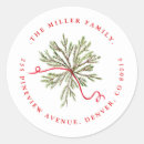 Search for pine stickers Red and green