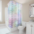 Search for pink chevron shower curtains Stripes