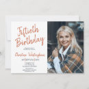 Search for boho 50th birthday invitations Fifty