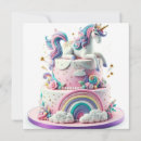 Search for rainbow colors birthday invitations Girly