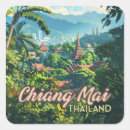 Search for vintage thailand stickers Asia