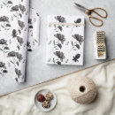 Search for black and white floral wrapping paper Simple