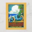 Search for vintage grand prix postcards French