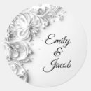 Search for silver anniversary wedding stickers White