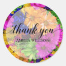 Search for colourful flowers stickers Elegant