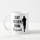 Search for eat sleep run mugs Runner