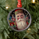 Search for old fashion santa christmas tree decorations St nick