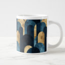 Search for navy blue and gold mugs Pattern