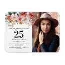 Search for floral rectangular magnets Watercolor