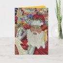 Search for americana christmas cards Santa