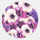 Search for purple pansy stickers Violet