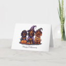 Search for dachshund halloween cards Puppy