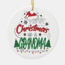 Search for first as a grandma christmas tree decorations New grandmother