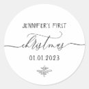 Search for new year design stickers Merry christmas