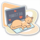 Search for lazy cat stickers Kitty
