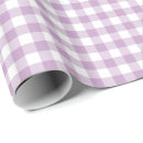 Search for pastel lilac wrapping paper Gingham