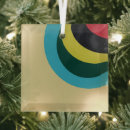 Search for blue and green pattern christmas tree decorations Yellow