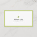 Search for grocery business cards Green