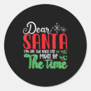 Search for santas nice list stickers Fun