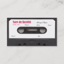 Search for audio business cards Cassette