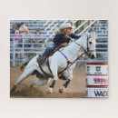 Search for cowgirl horse puzzles Rodeo