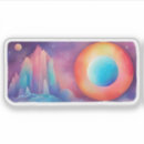 Search for fantasy landscape stickers Futuristic