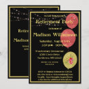 Search for black light party invitations For her