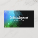 Search for space business cards Celestial