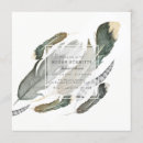 Search for feather bridal shower invitations Bride