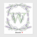 Search for initial w stickers Chic