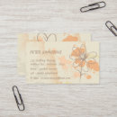 Search for sketch business cards Floral