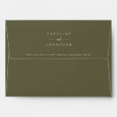 Search for green moss envelopes Elegant