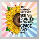 Search for sunflower quote posters Yellow