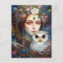 Search for fantasy owl postcards Nature