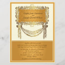 Search for unique 6x8 invitations Damask