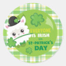 Search for irish tartan stickers St patricks day