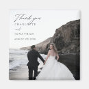 Search for thank you wedding magnets Elegant