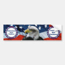 Search for patriotic eagle bumper stickers Red white and blue